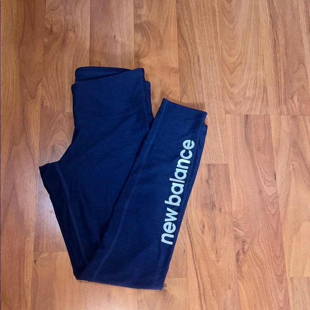 New Balance Blue Leggings for Dynamic Comfort